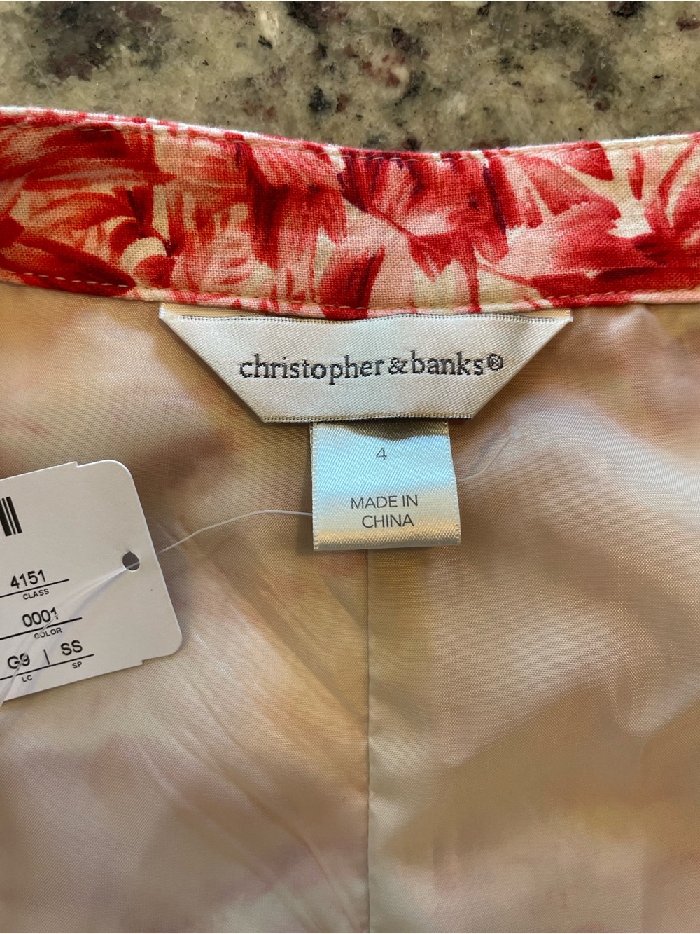 NWT linen blend Red tropical Floral A-Line Maxi Skirt 4 - Picture 2 of 7